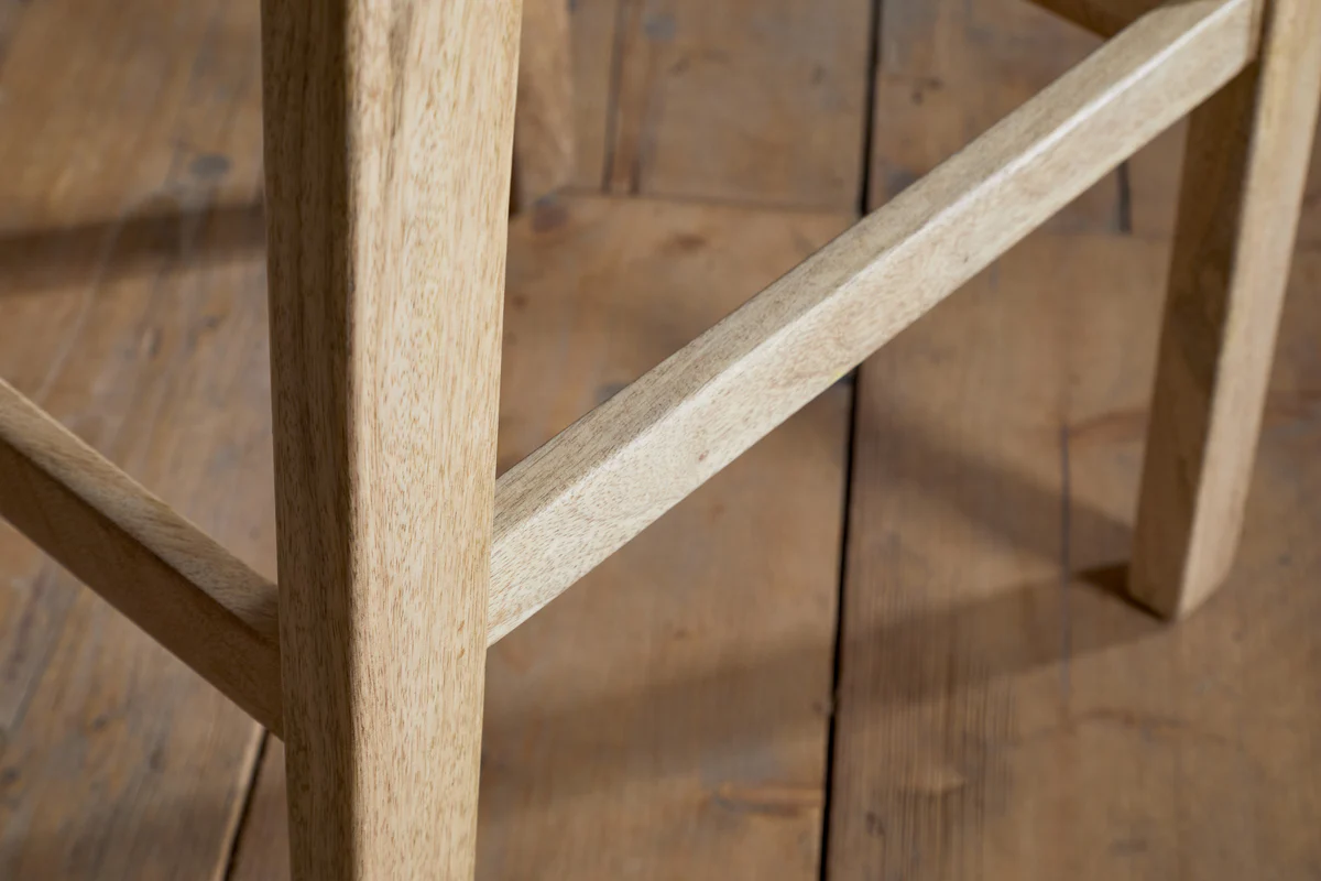 Aamani Mango Wood & Cord Counter Stool - Natural - Image 6