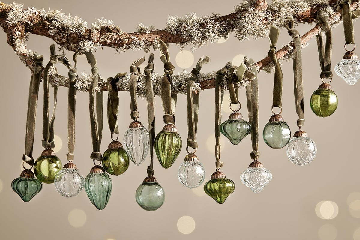 Adisa Bauble Jar - Mixed Green & Clear (Set of 16) - Image 4