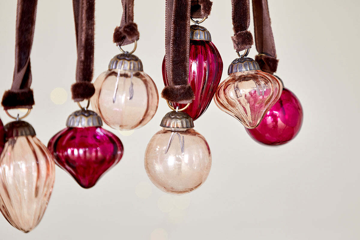 Adisa Bauble Jar - Ruby & Copper (Set of 16) - Image 3