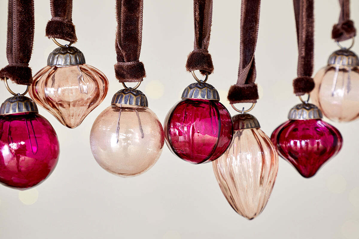 Adisa Bauble Jar - Ruby & Copper (Set of 16) - Image 4