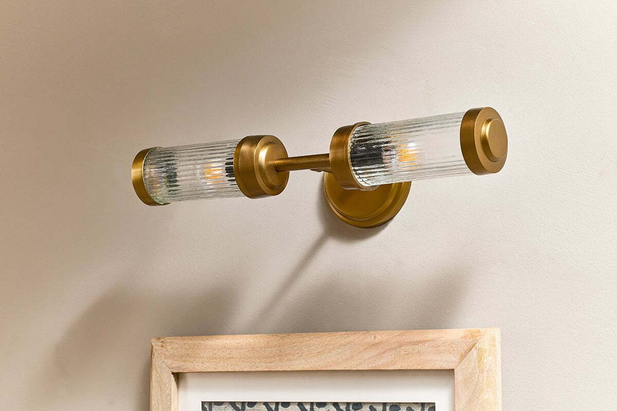 Akurdi Bathroom Double Wall Lamp - Image 2