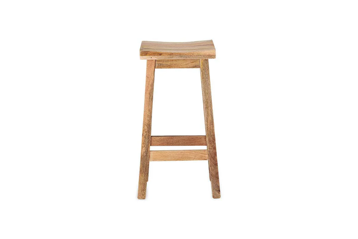 Ambi Wooden Stool - Tall - Image 8