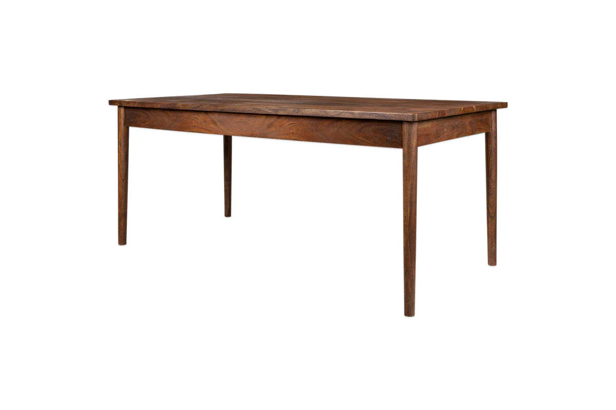Anbu Acacia Dining Table - Washed Walnut - Image 9