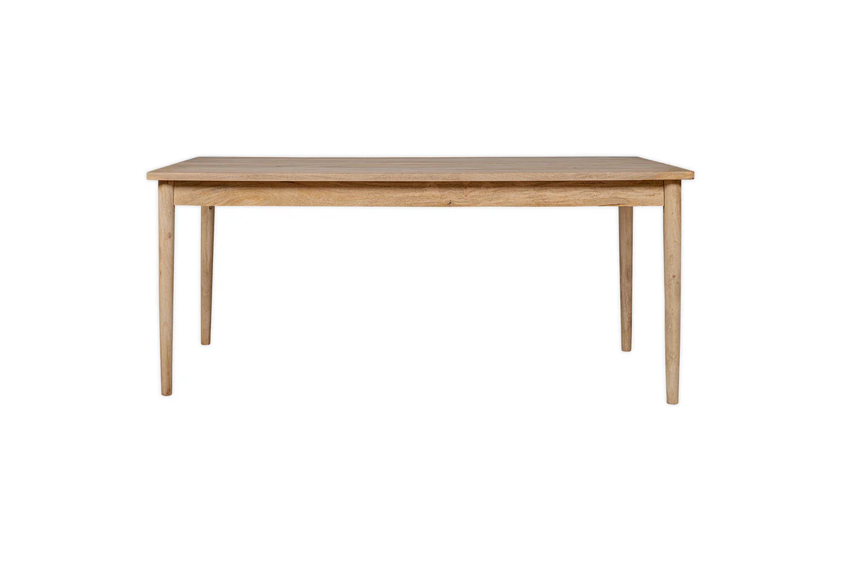 Anbu Mango Dining Table - Natural - Image 11