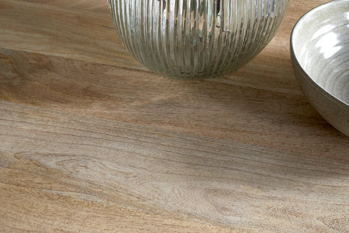 Anbu Mango Dining Table - Natural - Image 5