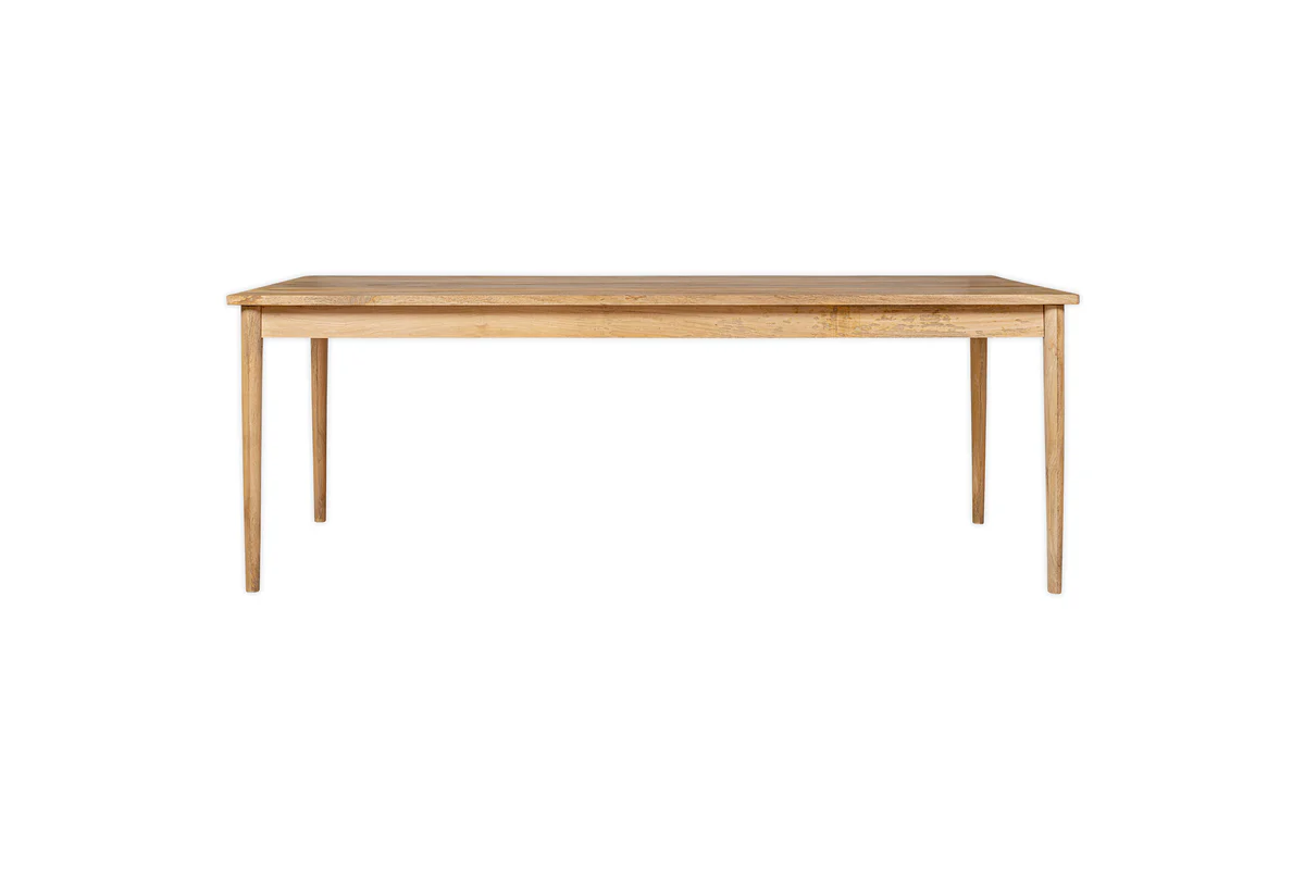 Anbu Mango Dining Table - Natural - Image 8