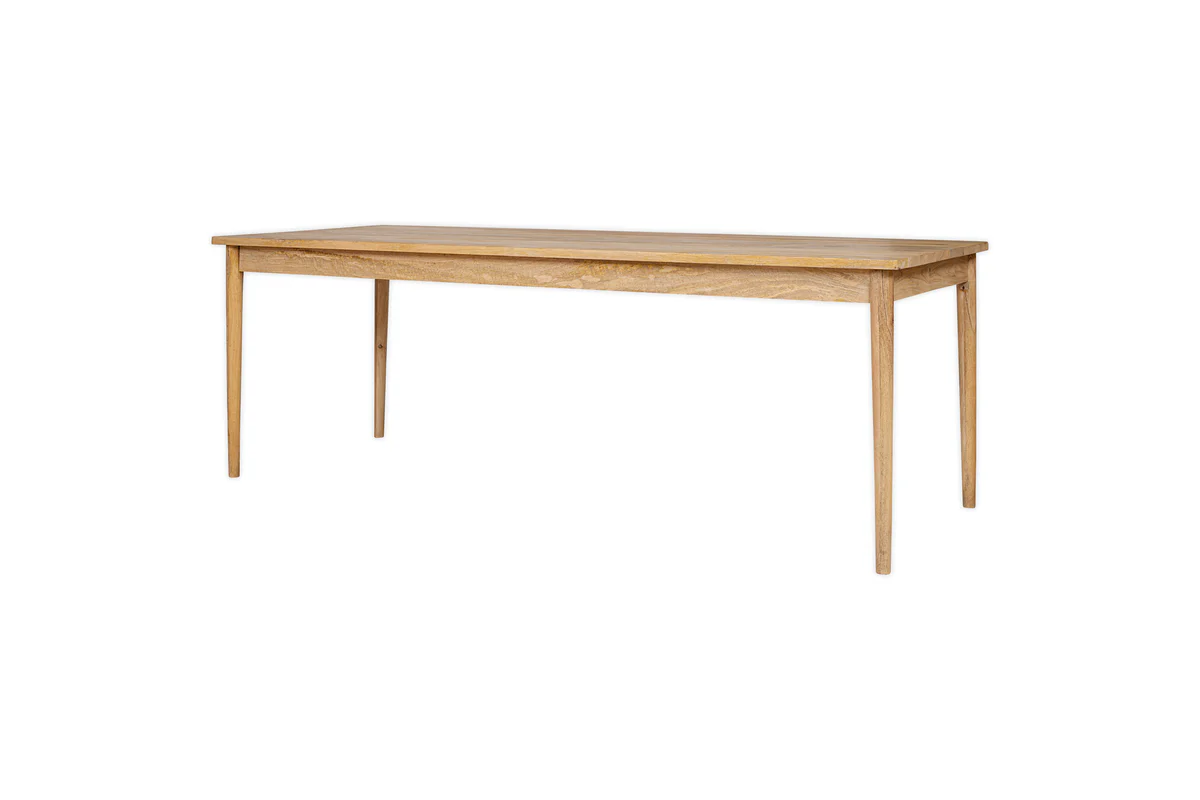 Anbu Mango Dining Table - Natural - Image 9
