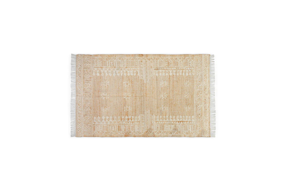 Aqil Jute & Cotton Rug - Natural - Image 6