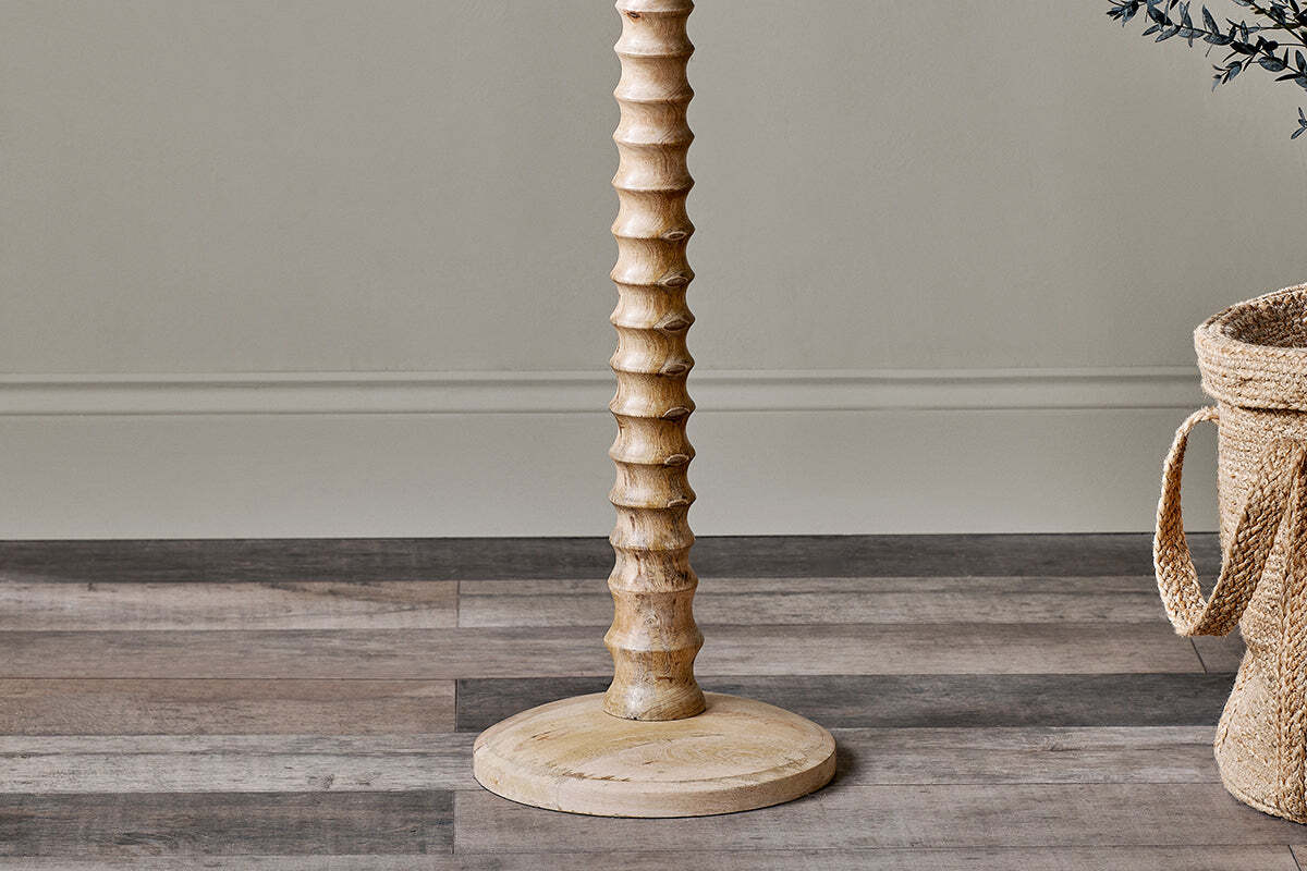 Avisa Mango Wood Floor Lamp - Image 2