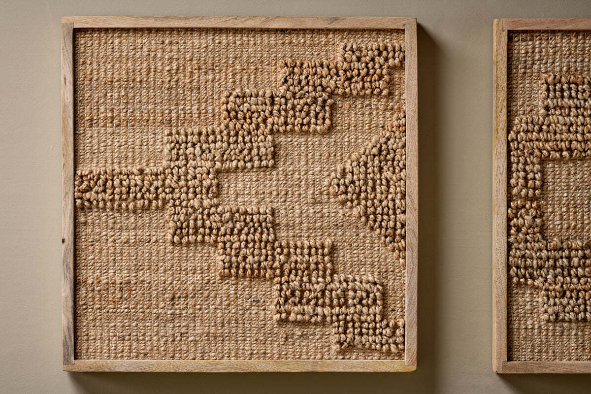 Bawal Hemp & Jute Wall Art - Natural - Image 3