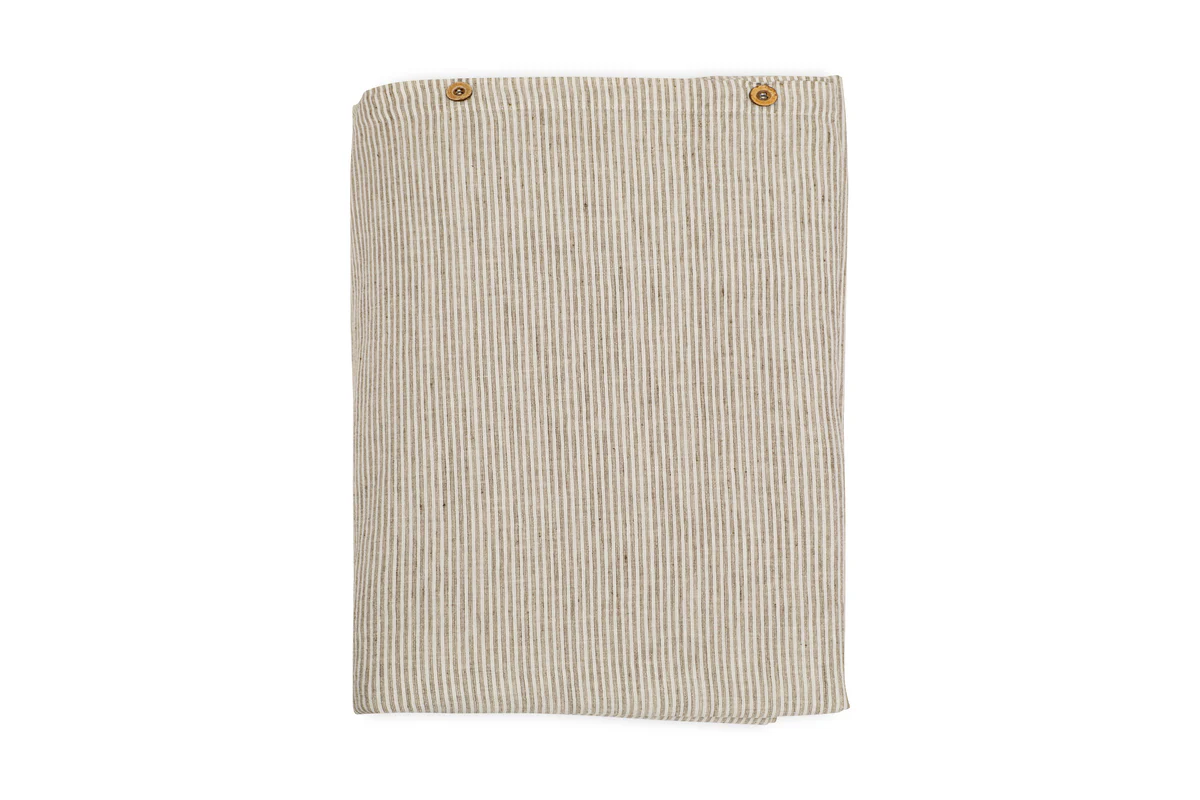 Borba Hemp & Cotton Duvet Cover - Espresso - Image 5