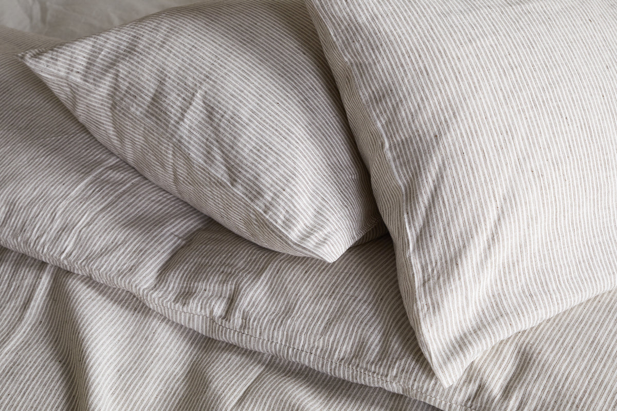 Borba Hemp & Cotton Housewife Pillowcases - Espresso - Image 3