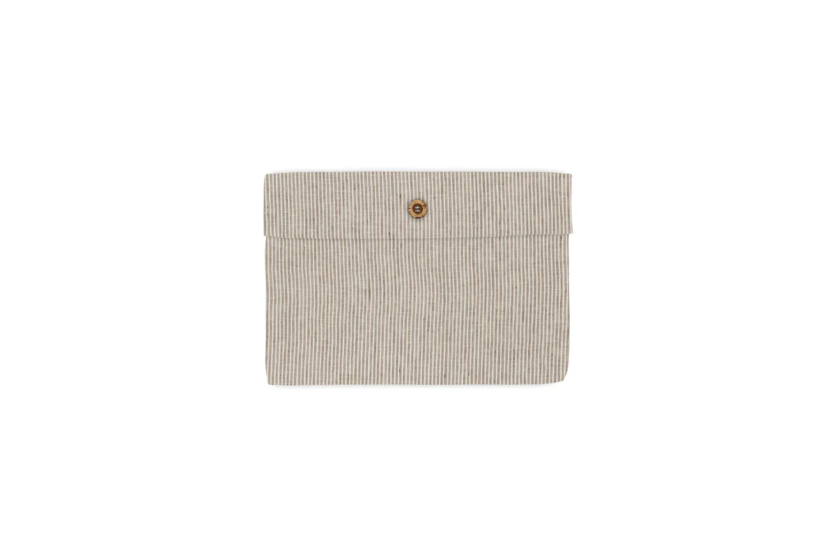 Borba Hemp & Cotton Housewife Pillowcases - Espresso - Image 4