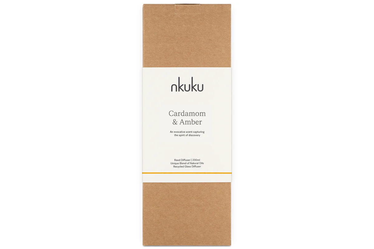 Cardamom & Amber Reed Diffuser - Aged Smoke - Image 6