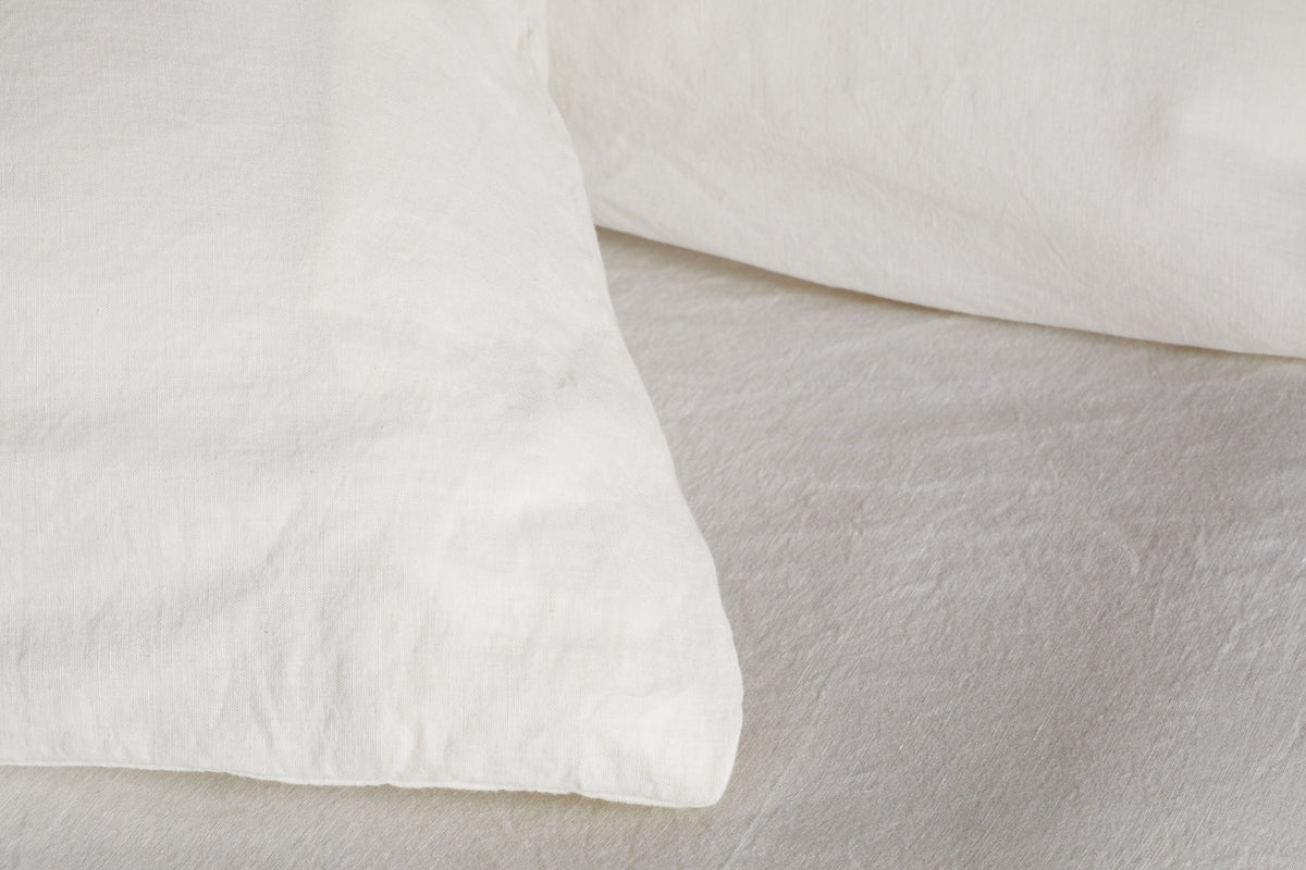 Cela Hemp & Cotton Housewife Pillowcases - Natural - Image 4