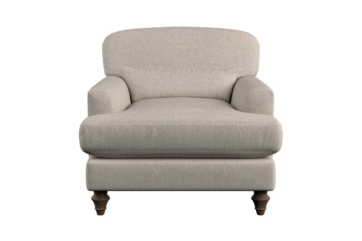 Deni Armchair - Brera Linen Granite - Image 3