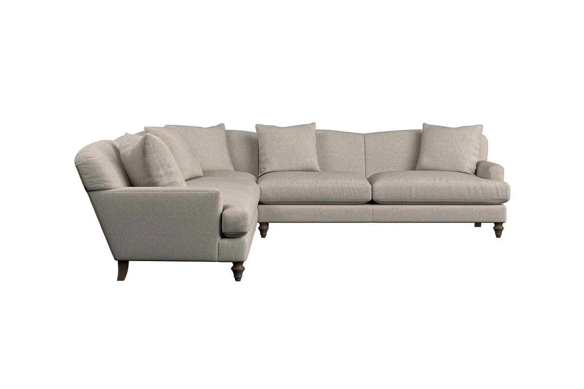 Deni Grand Corner Sofa - Brera Linen Sage - Image 3