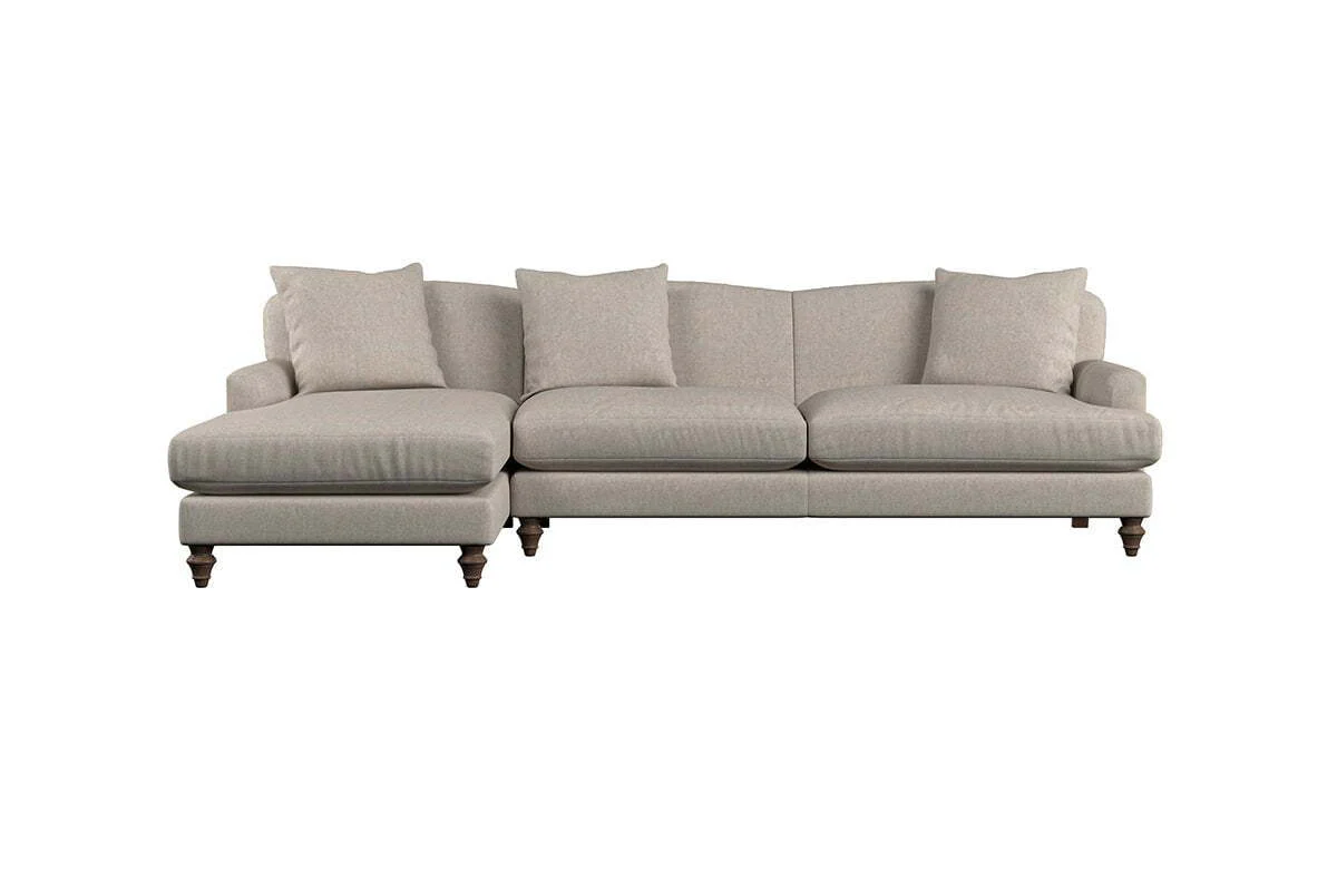 Deni Grand Left Hand Chaise Sofa - Brera Linen Dusk - Image 3