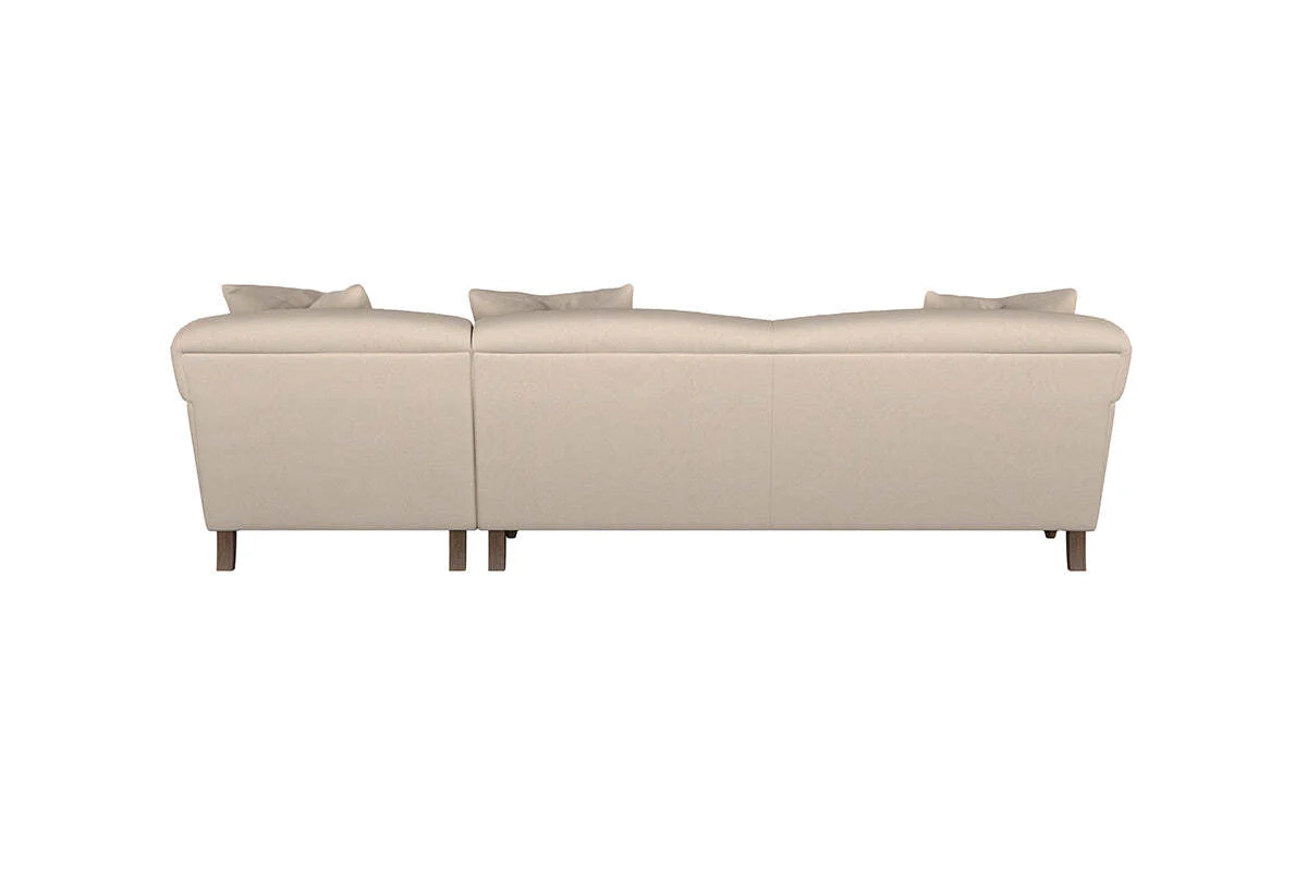 Deni Grand Right Hand Chaise Sofa - Recycled Cotton Fatigue - Image 5