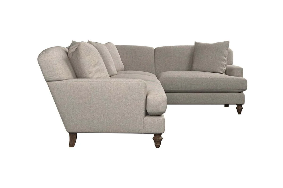 Deni Grand Right Hand Corner Sofa - Brera Linen Smoke - Image 4