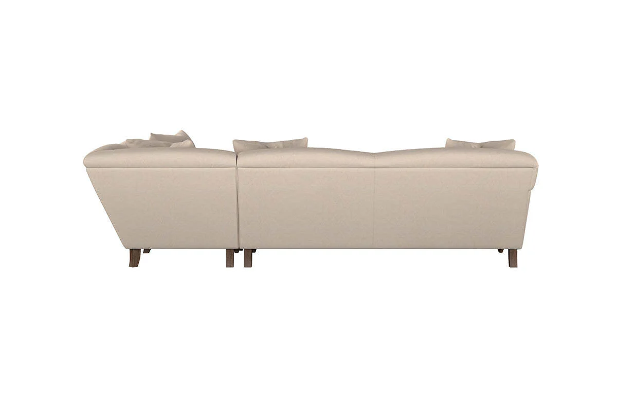 Deni Grand Right Hand Corner Sofa - Recycled Cotton Navy - Image 5