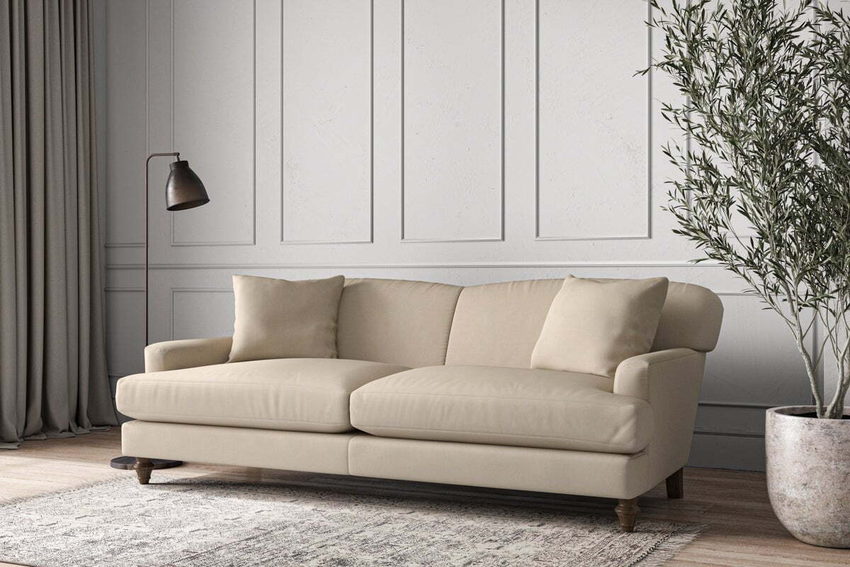 Deni Grand Sofa - Recycled Cotton Stone - Image 2