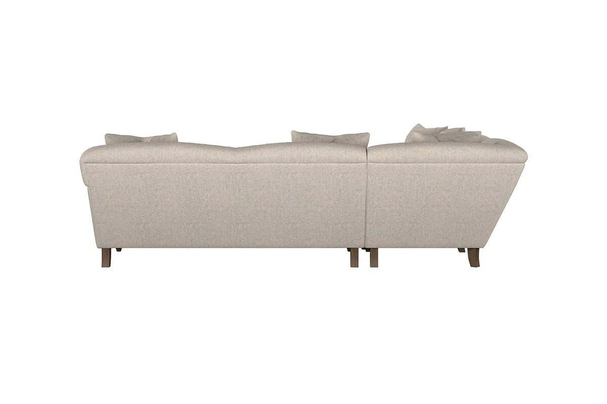 Deni Large Corner Sofa - Brera Linen Charcoal - Image 5