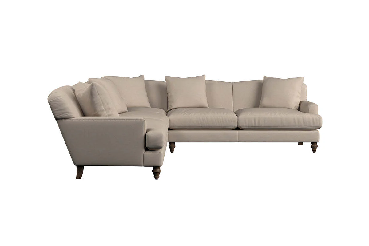 Deni Large Corner Sofa - Recycled Cotton Flax - Image 3