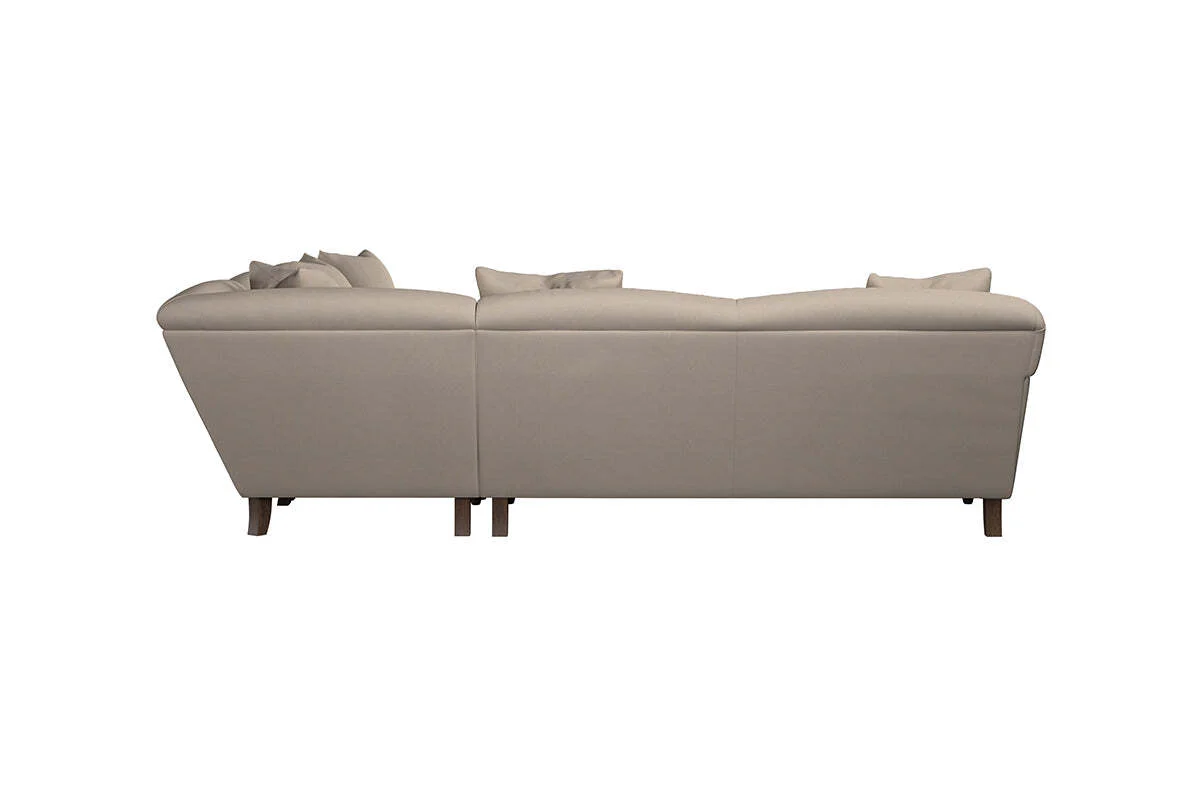 Deni Large Corner Sofa - Recycled Cotton Natural - Image 4