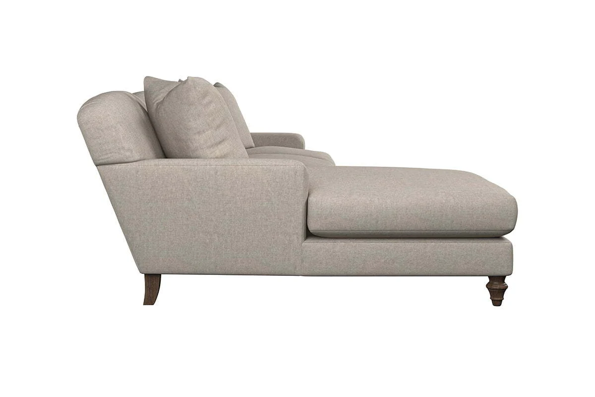 Deni Large Left Hand Chaise Sofa - Brera Linen Pebble - Image 5
