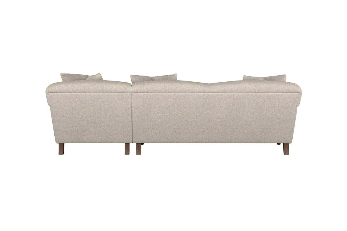 Deni Large Right Hand Chaise Sofa - Brera Linen Pebble - Image 5