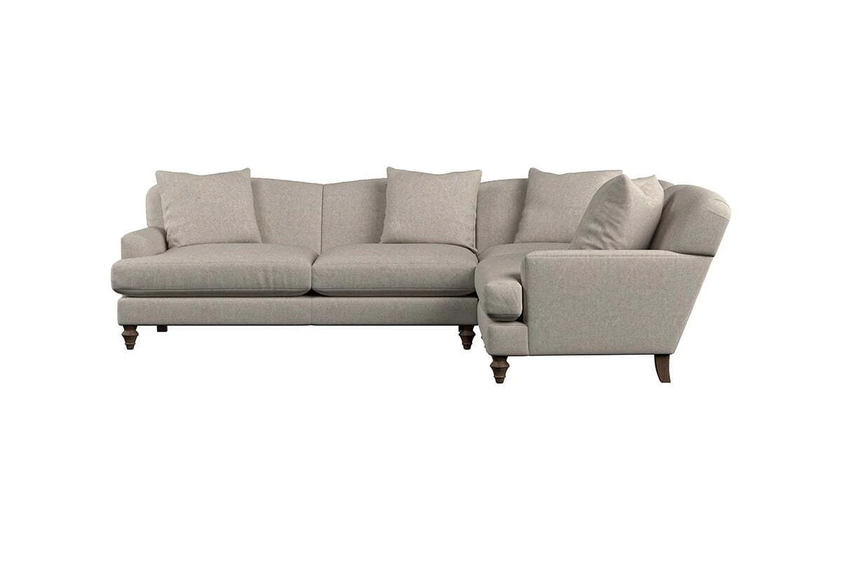 Deni Large Right Hand Corner Sofa - Brera Linen Smoke - Image 3