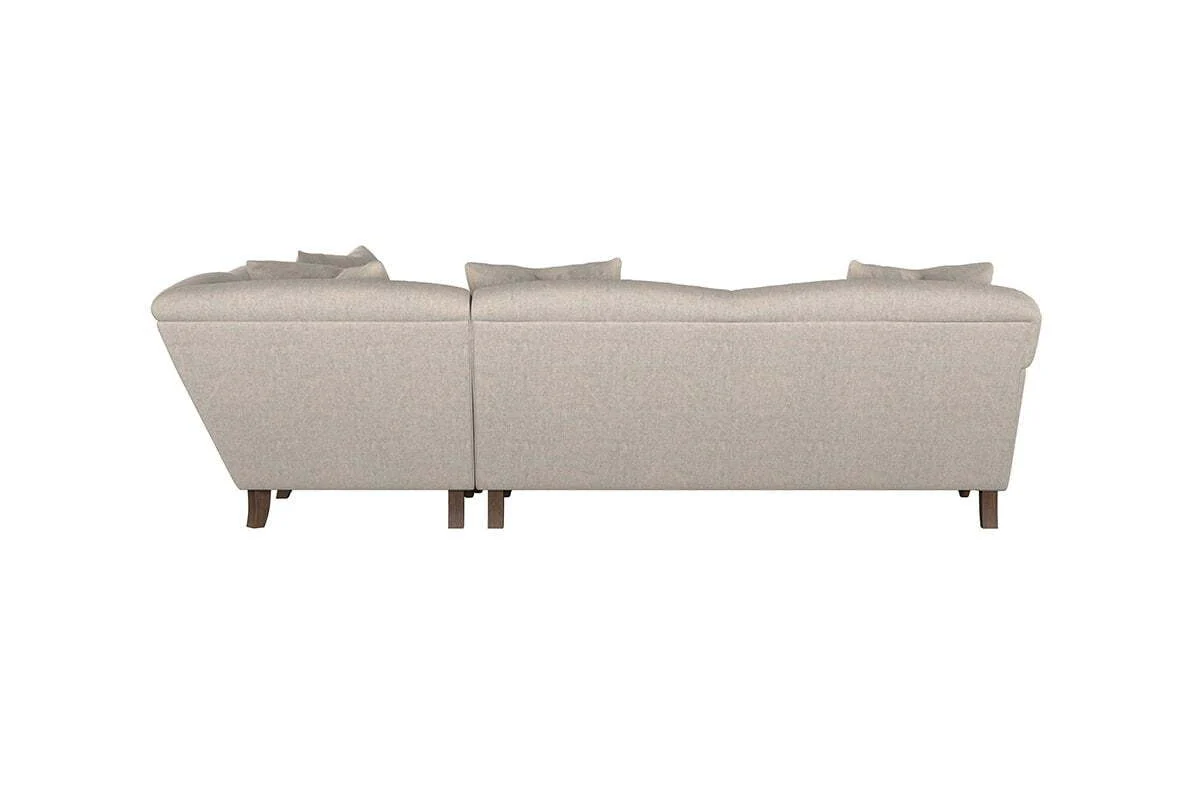 Deni Large Right Hand Corner Sofa - Brera Linen Smoke - Image 4