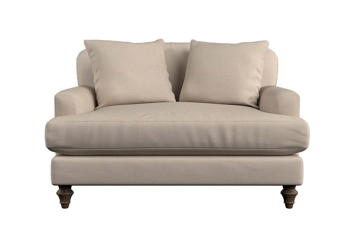 Deni Love Seat - Recycled Cotton Natural - Image 3