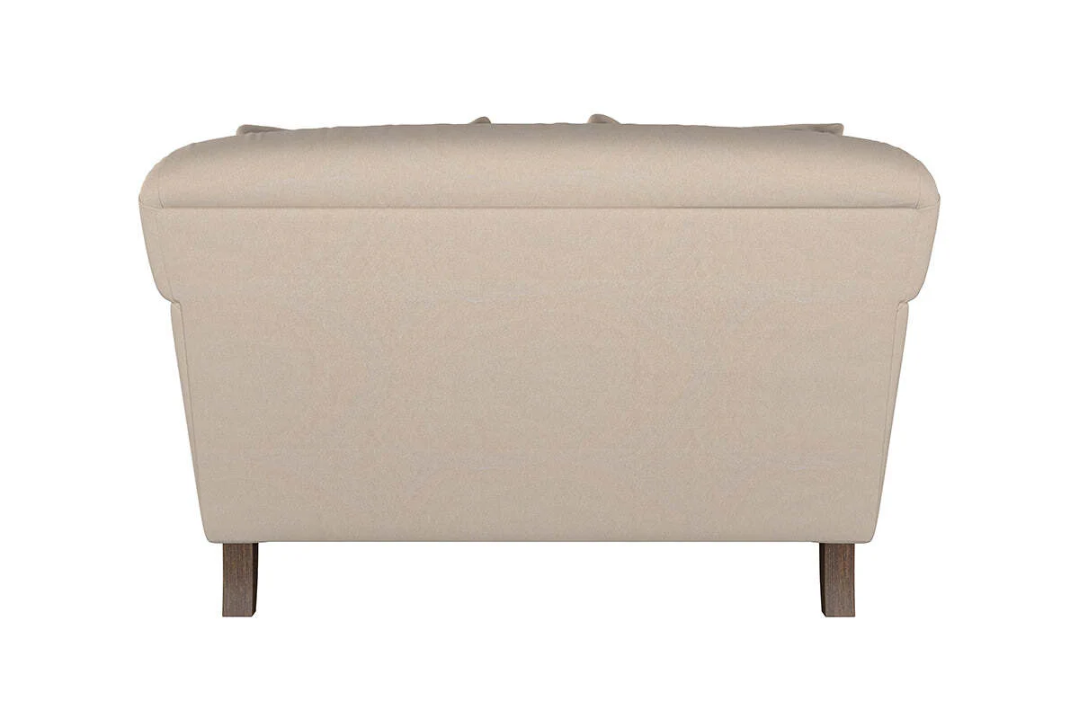 Deni Love Seat - Recycled Cotton Ochre - Image 5