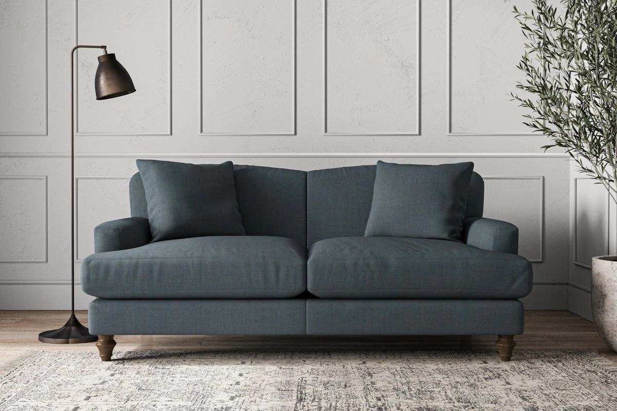 Deni Medium Sofa - Brera Linen Dusk