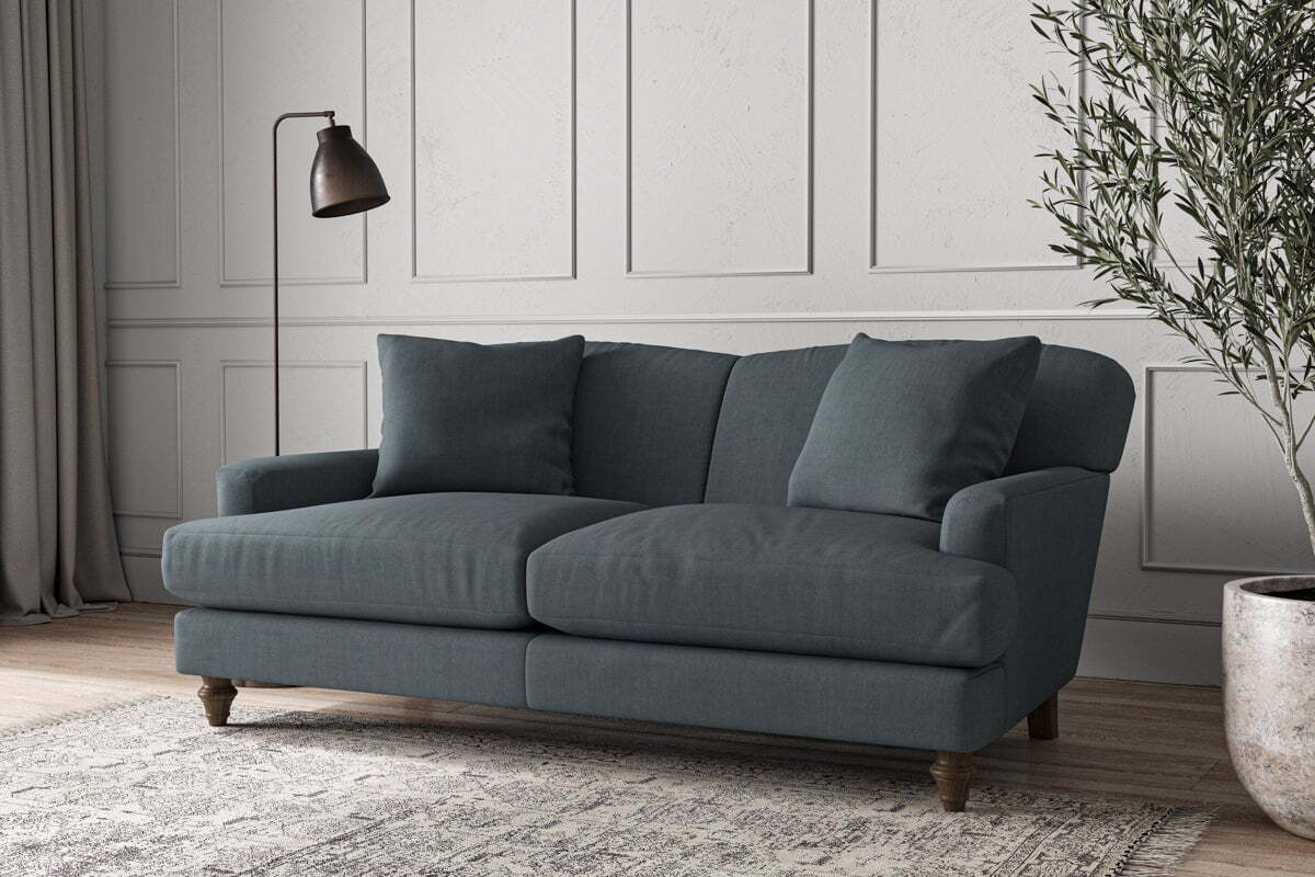 Deni Medium Sofa - Brera Linen Dusk - Image 2