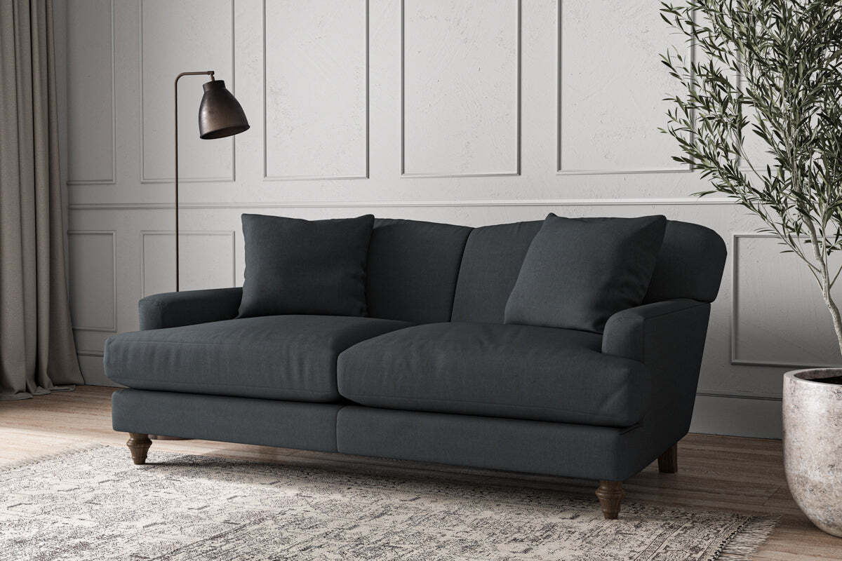 Deni Medium Sofa - Recycled Cotton Thunder - Image 2