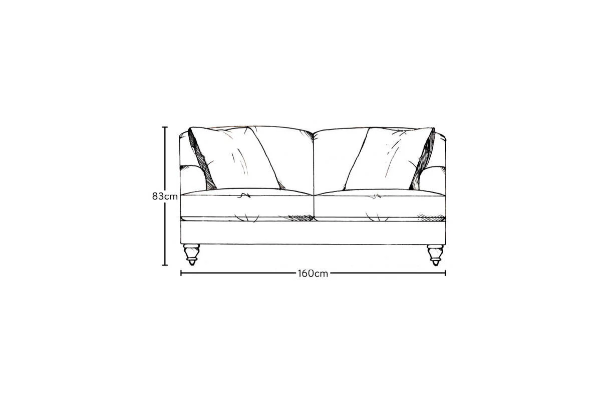 Deni Small Sofa - Recycled Cotton Thunder - Image 6
