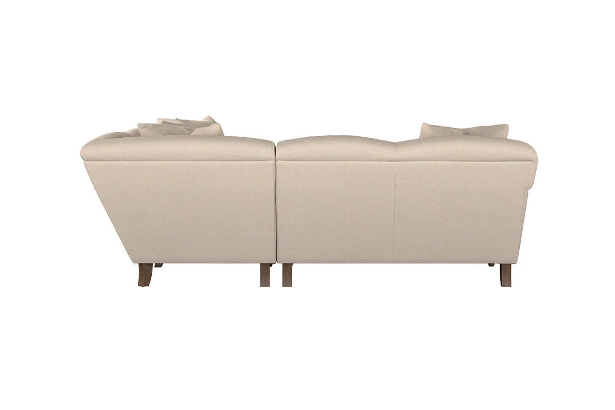 Deni Super Grand Left Hand Corner Sofa - Recycled Cotton Horizon - Image 5