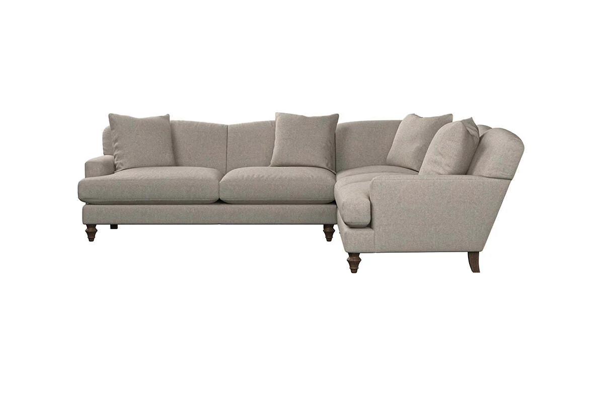 Deni Super Grand Right Hand Corner Sofa - Brera Linen Chestnut - Image 3
