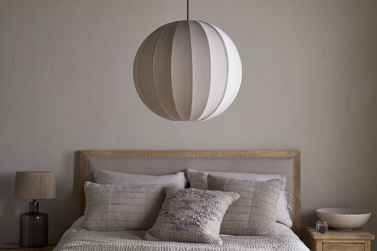 Dharini Linen Lampshade - Natural - Image 3
