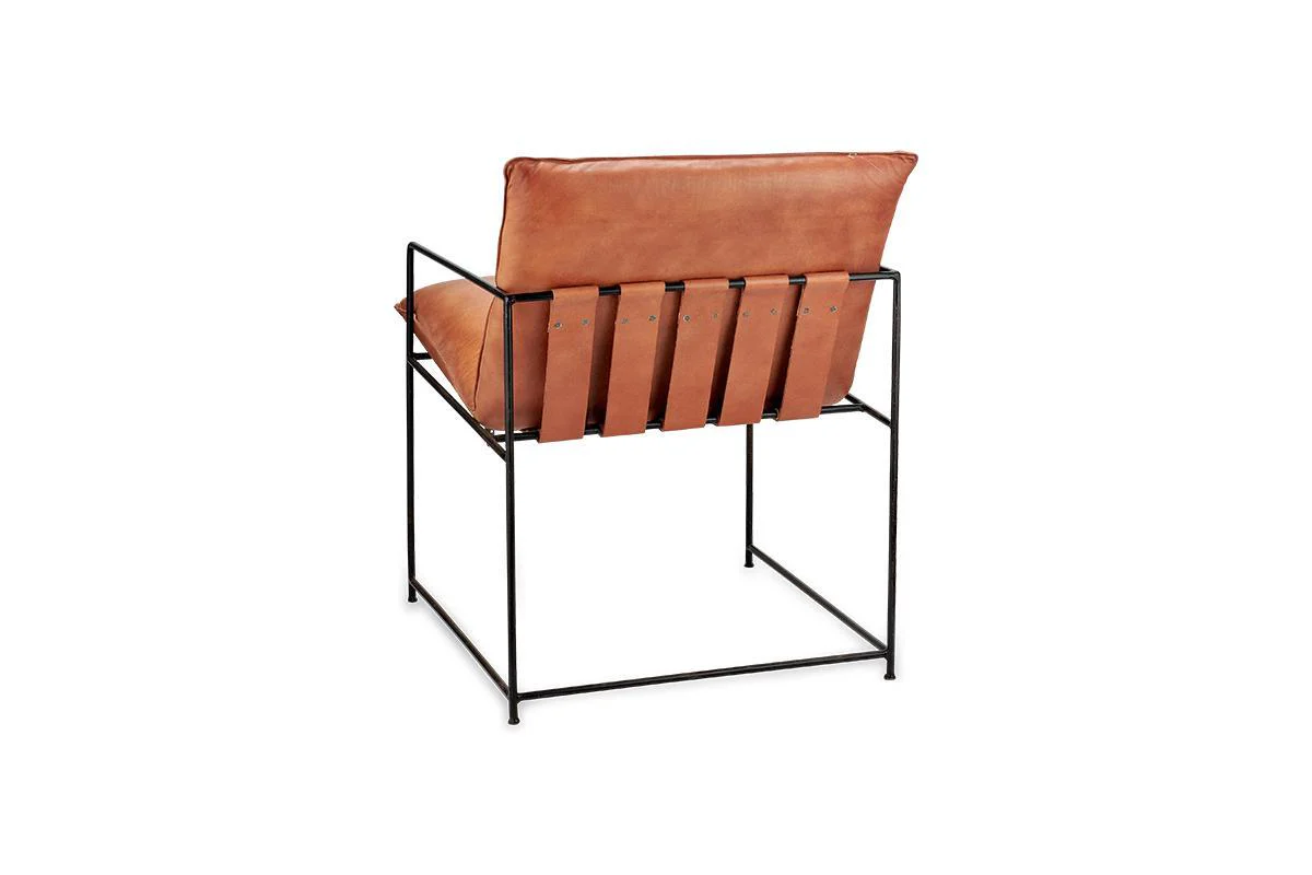 Durium Leather Lounger - Aged Tan - Image 9