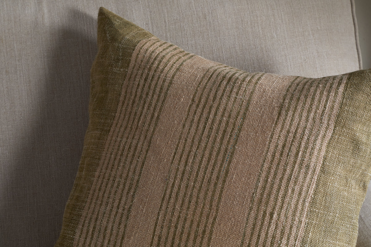 Eesha Jute Cushion Cover - Sage Green - Image 6