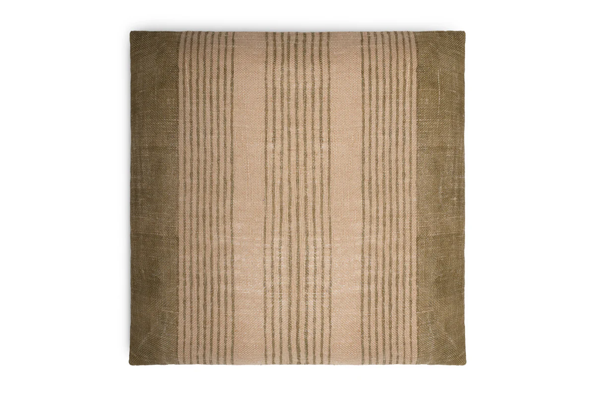 Eesha Jute Cushion Cover - Sage Green - Image 7
