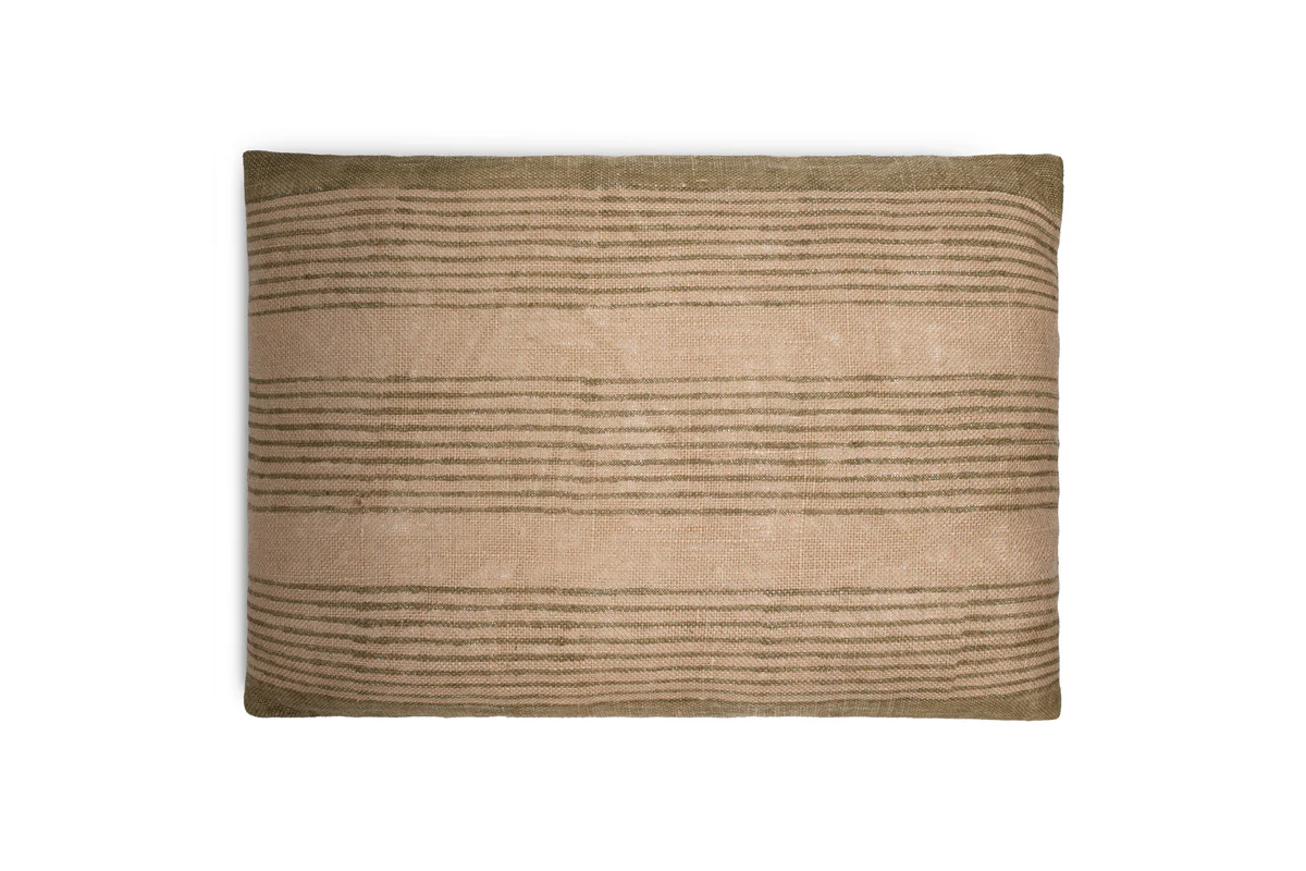 Eesha Jute Cushion Cover - Sage Green - Image 8
