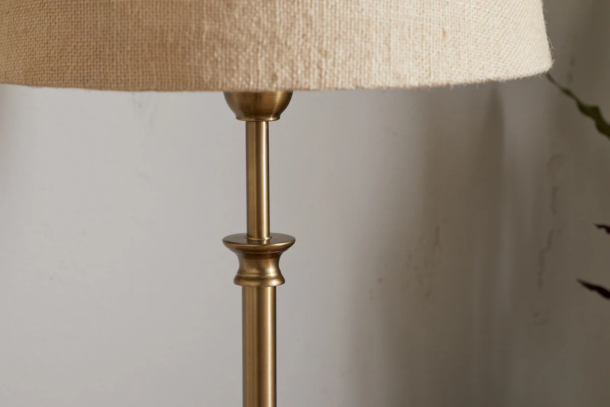 Ehadi Antique Table Lamp - Antique Brass - Image 3