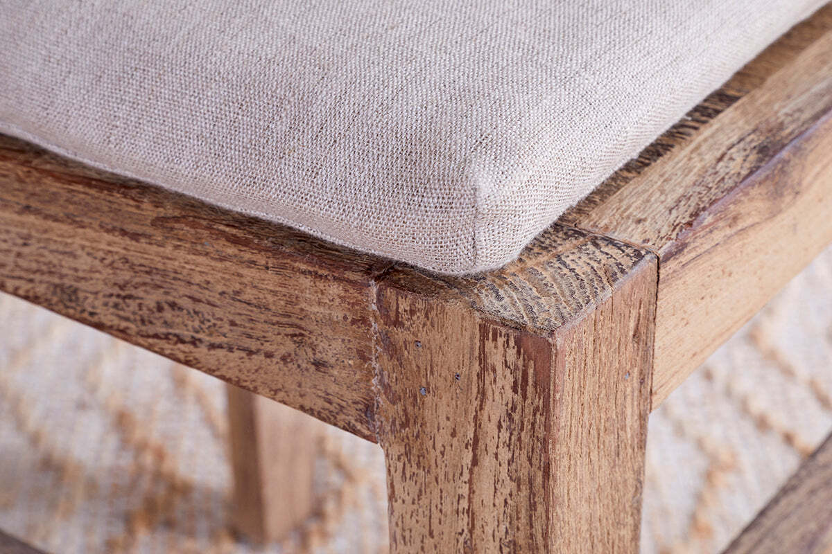 Fioni Reclaimed Wood Dining Chair - Natural - Image 6