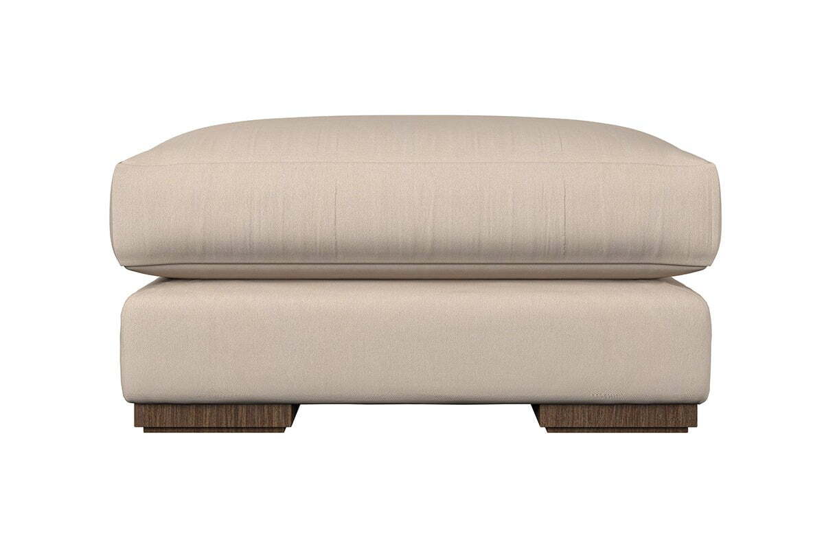 Guddu Grand Footstool - Brera Linen Jade - Image 3