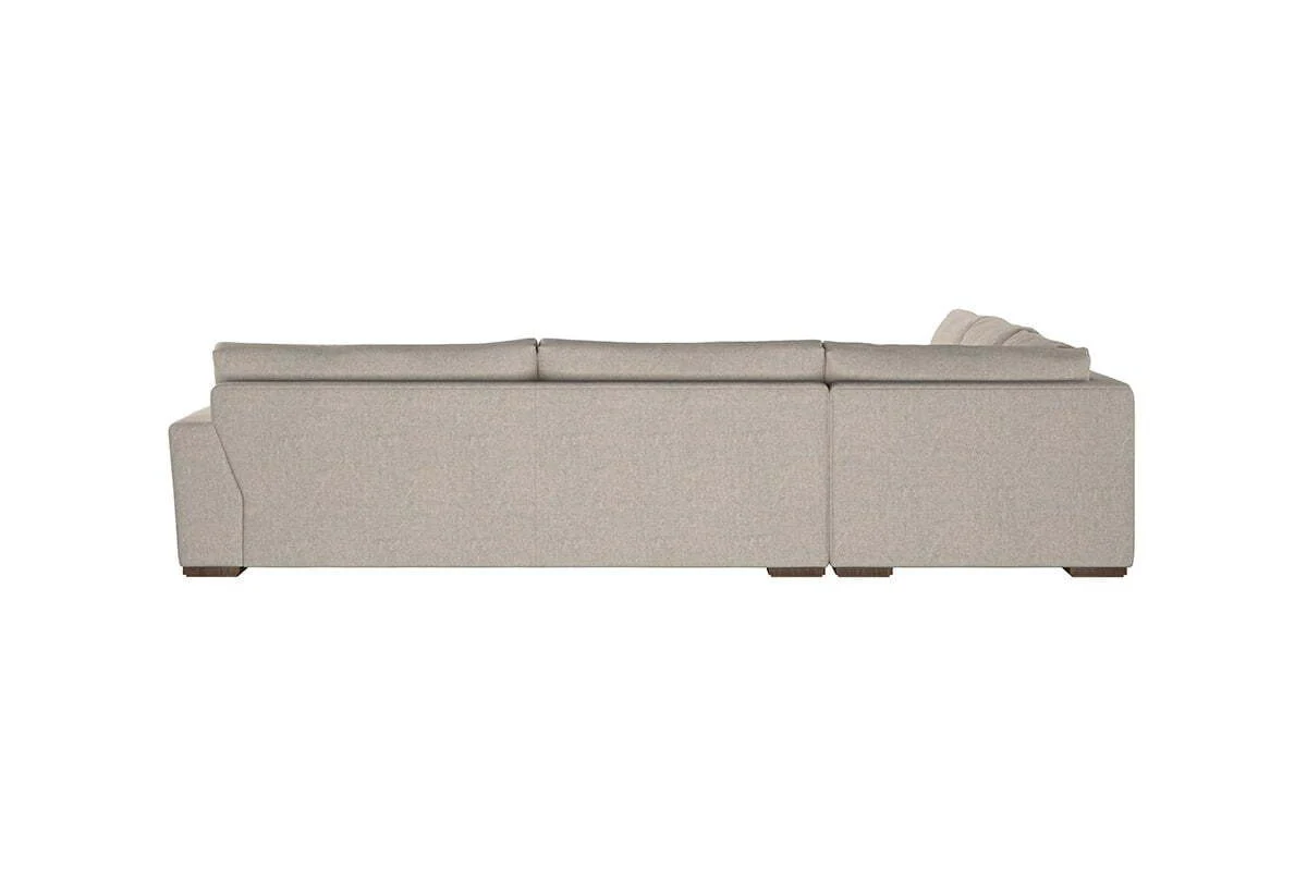Guddu Grand Left Hand Corner Sofa - Brera Linen Chestnut - Image 5